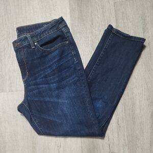 a.n.a Dark Blue Skinny Jeans for Women